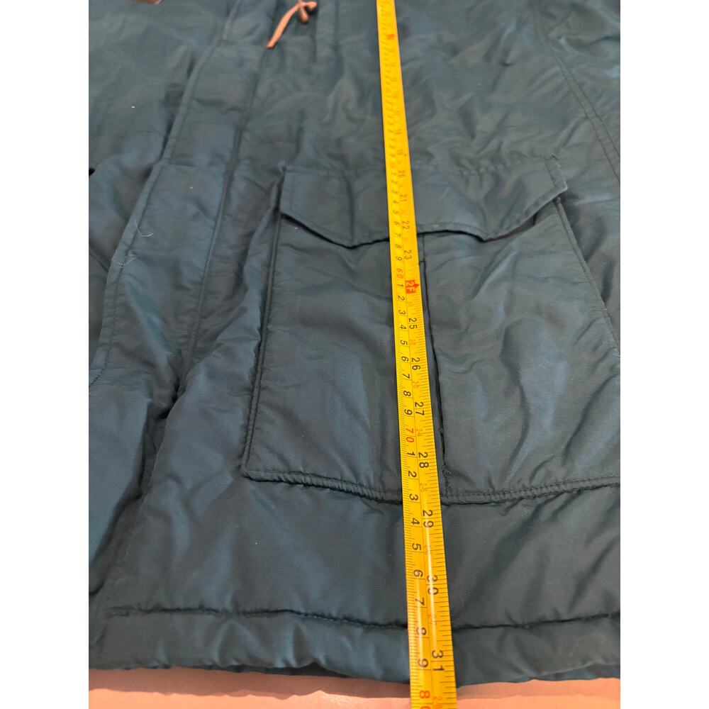 Columbia Ski Jacket Mens Size L Green Workwear Outdoor Hike Waterproof Cosy - Picture 9 of 9